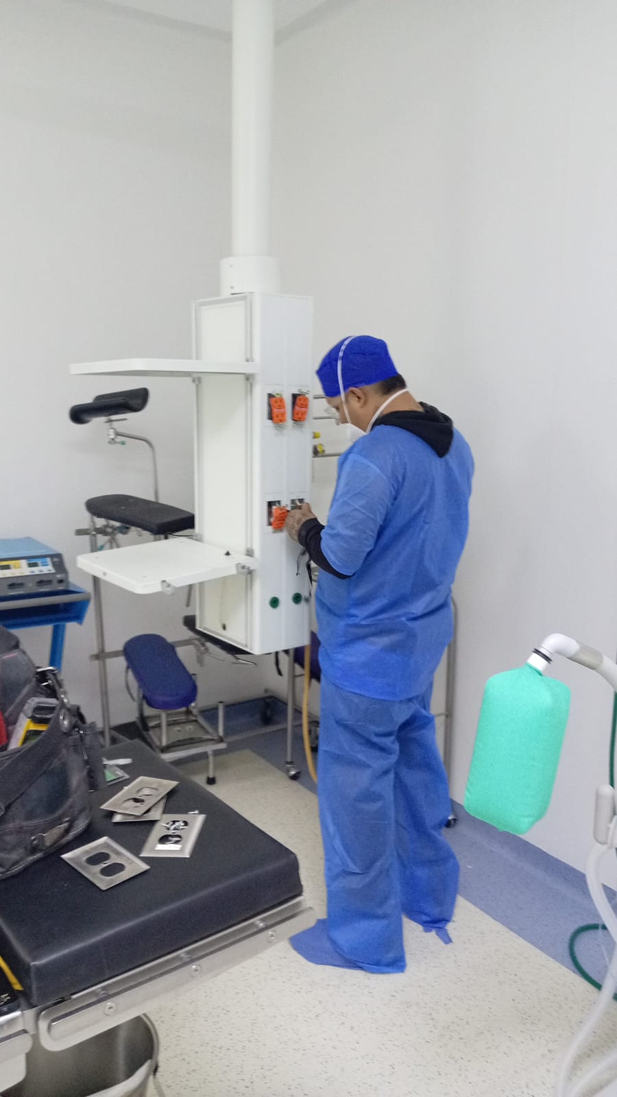 Técnico en sala médica